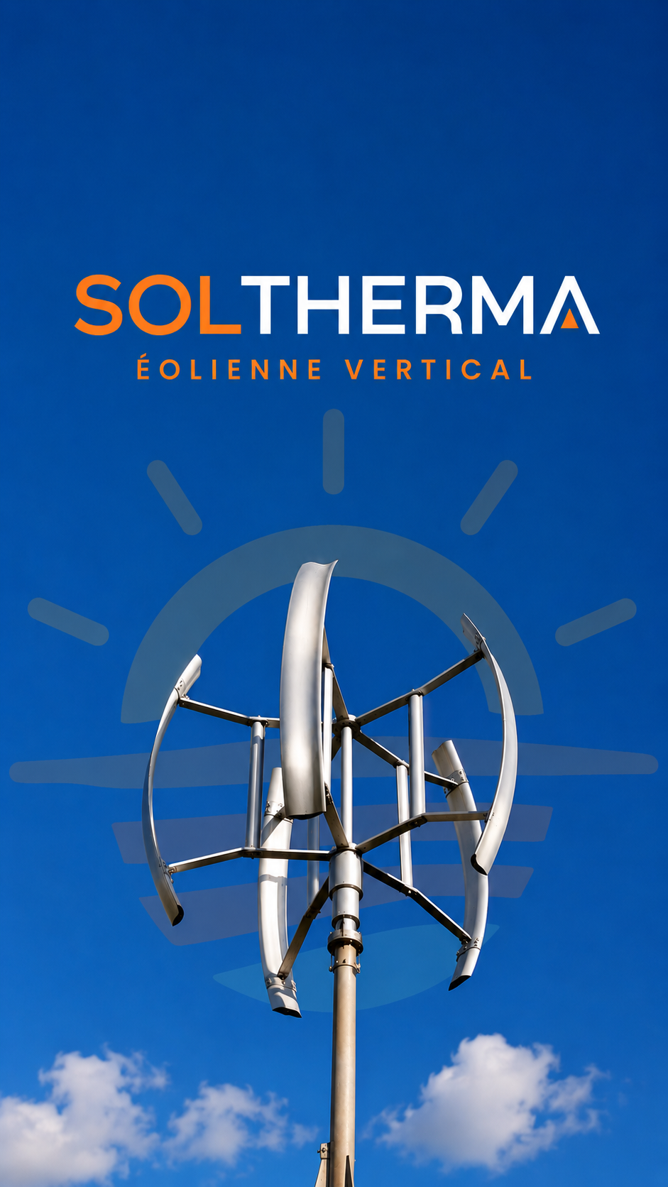 Éolienne 6000W idéale pour l’autoconsommation et les pompes à chaleur 14 759.17€ HT (hors installation).